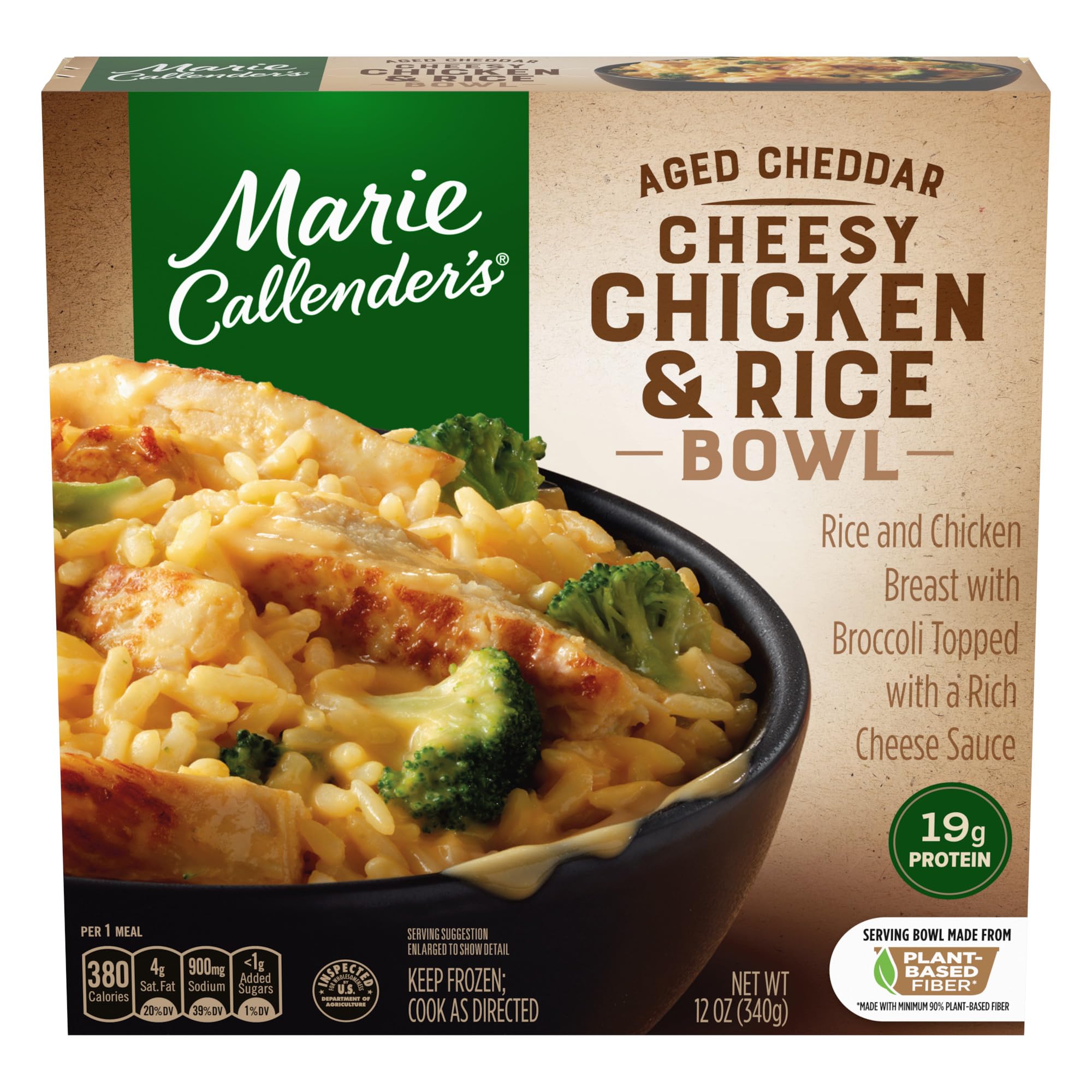 Marie Callender's Aged Cheddar Cheesy Chicken & Rice Bowl for Freezing Lovers
| Marie Callender's Aged Cheddar Cheesy C