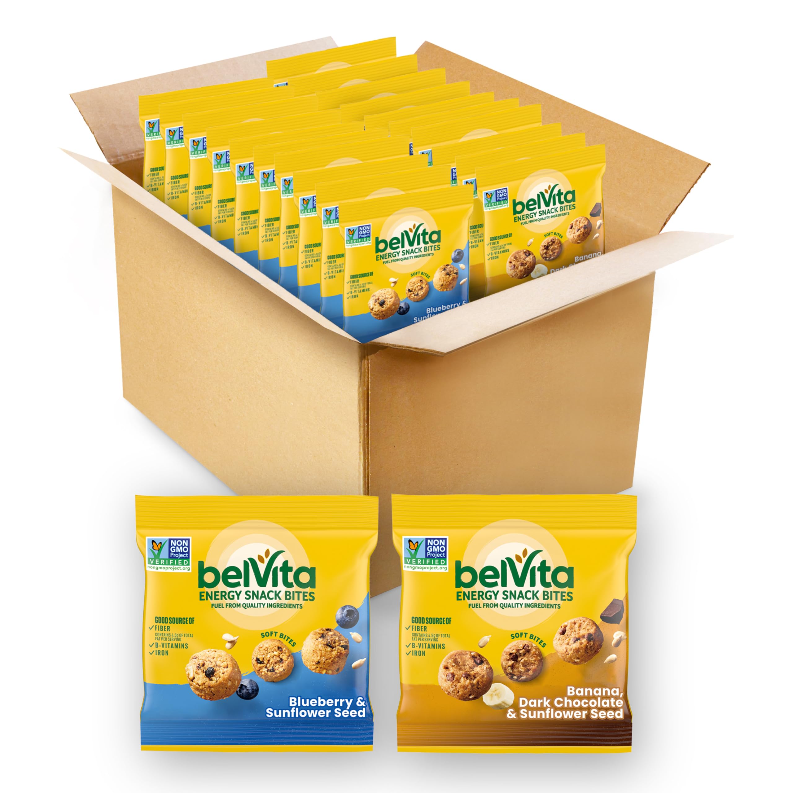 Belvita Energy Snack Bites Variety Pack for Busy Professionals on the Go
Belvita Energy Snack Bites Variety Pack: Perfec